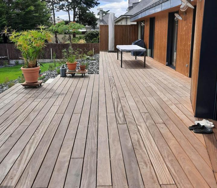 Création de terrasses